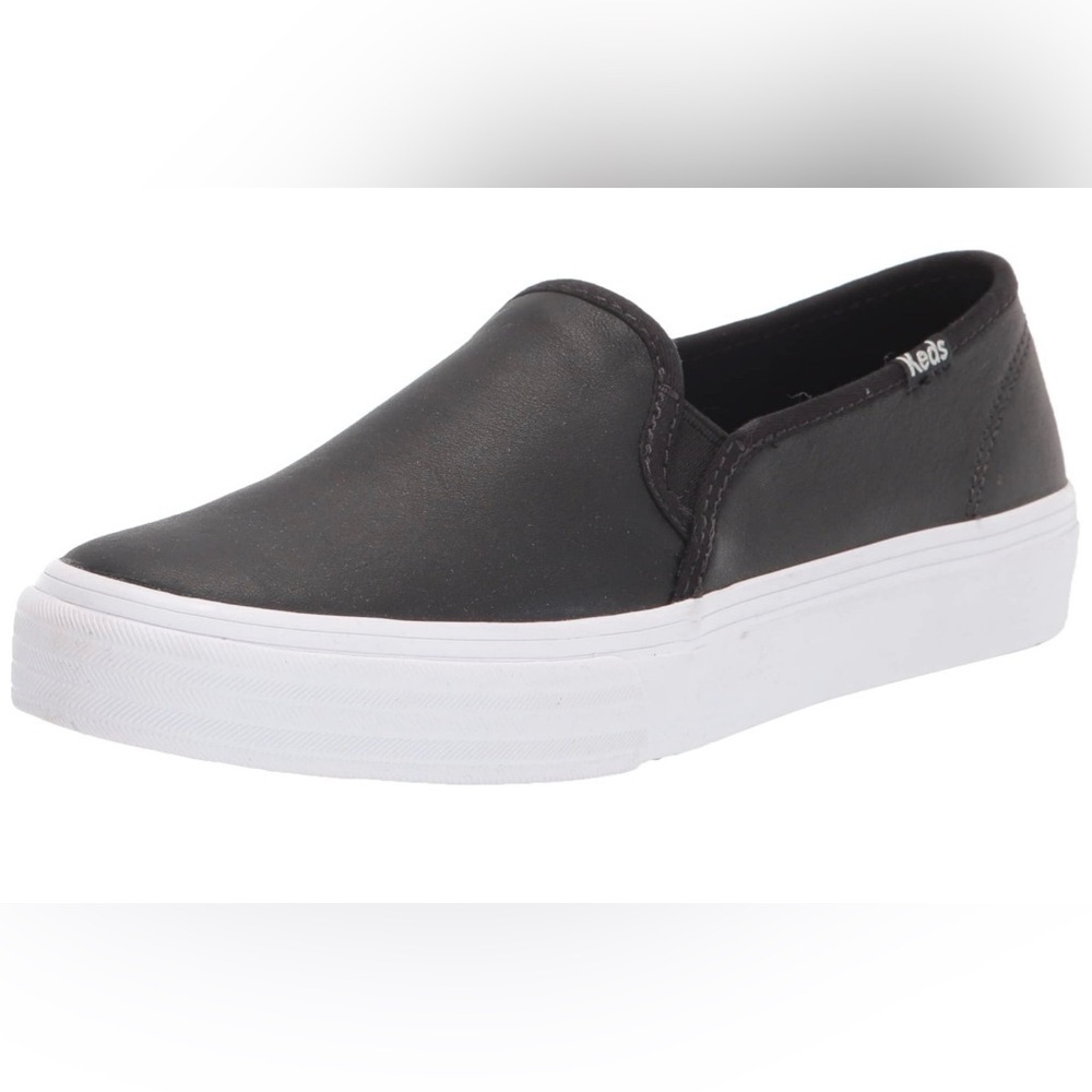 Keds NEW Women's Double Decker Leather Slip on Sneaker